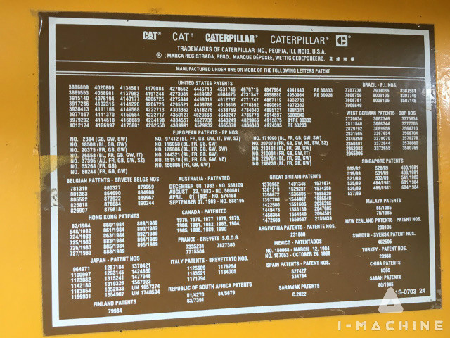 CATERPILLAR AWV563627