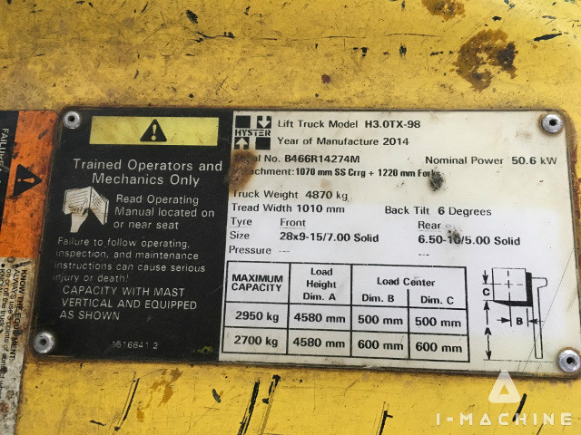 HYSTER H3.0TX-98
