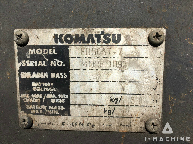 KOMATSU FD50AT-7