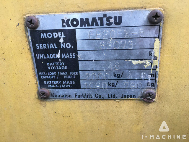 KOMATSU FB20EX-5