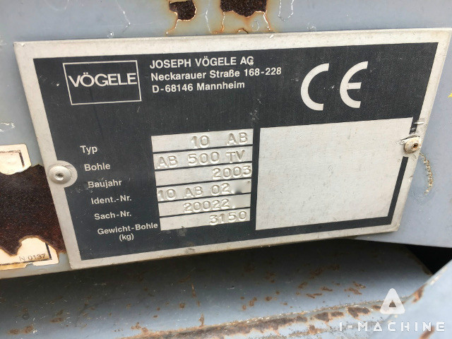 VOGELE 1603-1