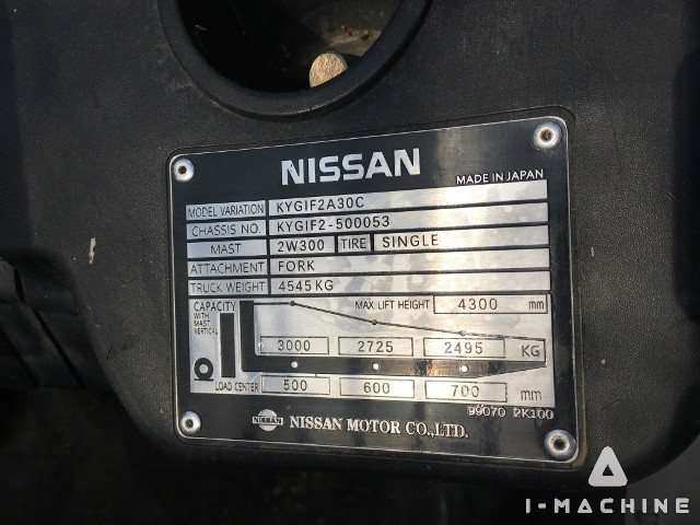 NISSAN KYG1F2A30C