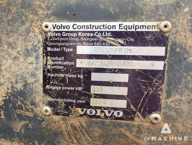 VOLVO EC210B