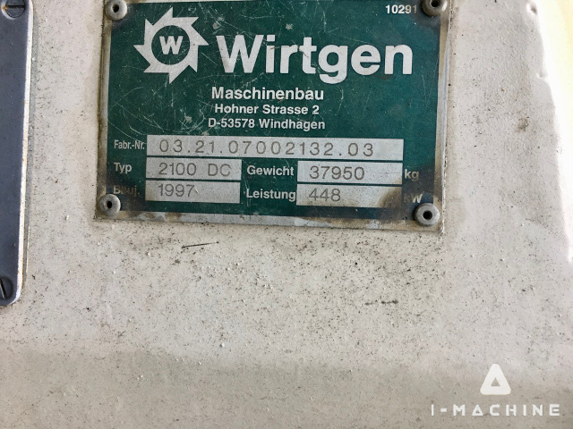 WIRTGEN 2100DC