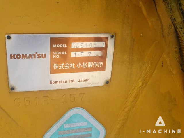 KOMATSU GD510R-1