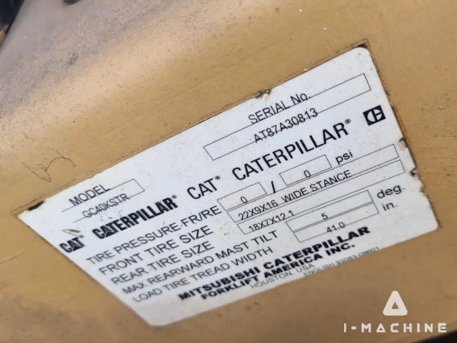 CATERPILLAR GC40KSTR