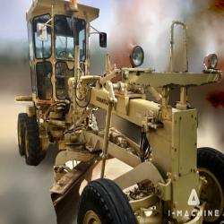 Road Machines KOMATSU GD405A Motor Grader MALAYSIA, JOHOR