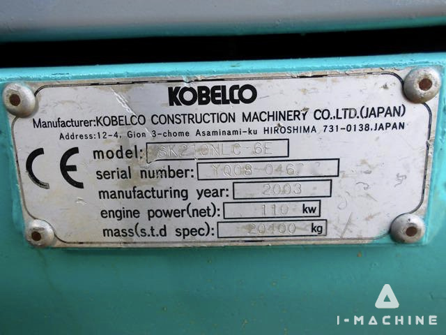 KOBELCO SK210NLC-6E