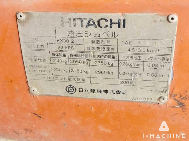 HITACHI EX30-2