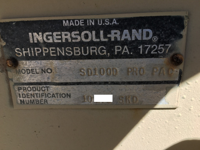 INGERSOLL-RAND SD100D