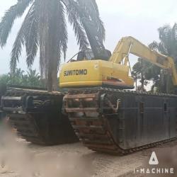 Excavator SUMITOMO SH200-3 Amphibious Excavator MALAYSIA, SABAH