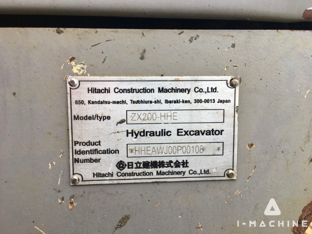HITACHI ZX200-HHE