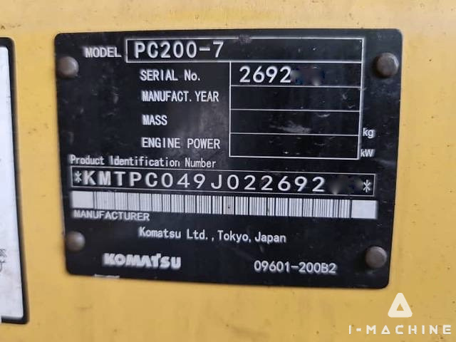 KOMATSU PC200-7