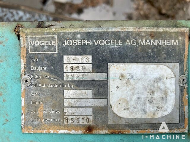 VOGELE 1500