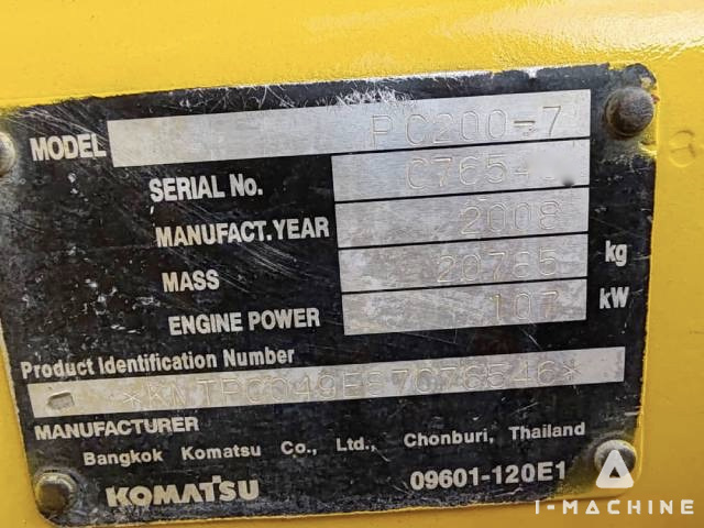 KOMATSU PC200-7