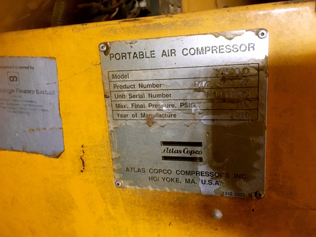 ATLAS COPCO XAS90JD