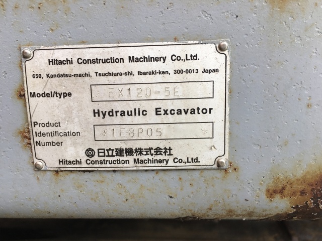 HITACHI EX120-5E