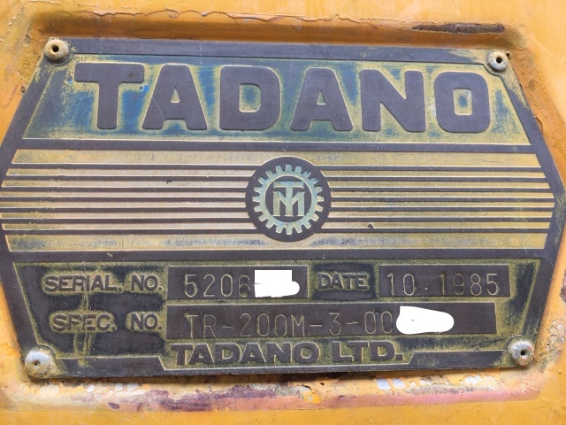 TADANO TR200M-3
