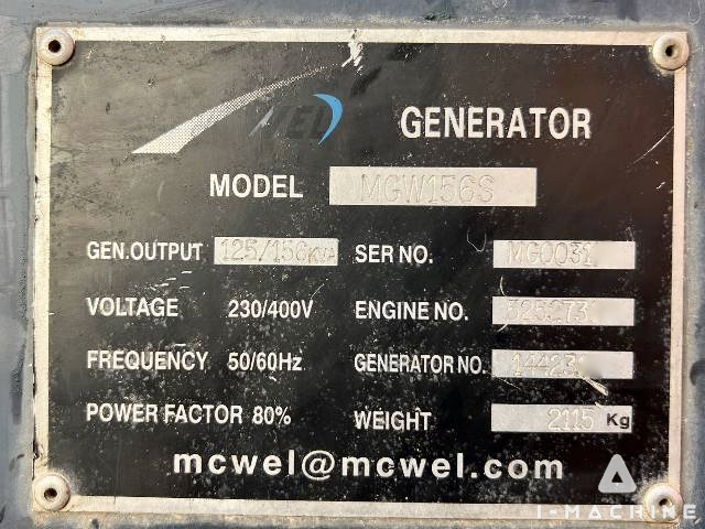 MCWEL MGW156S