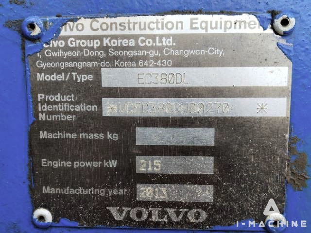 VOLVO EC380DL