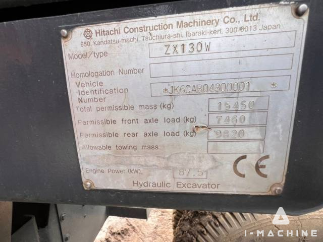 HITACHI ZX130W
