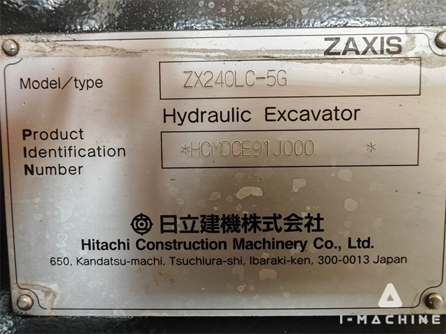 HITACHI ZX240-5G