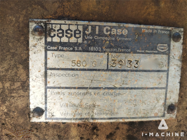 CASE 580 G