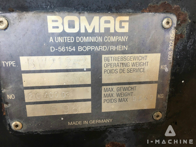 BOMAG BW212-2